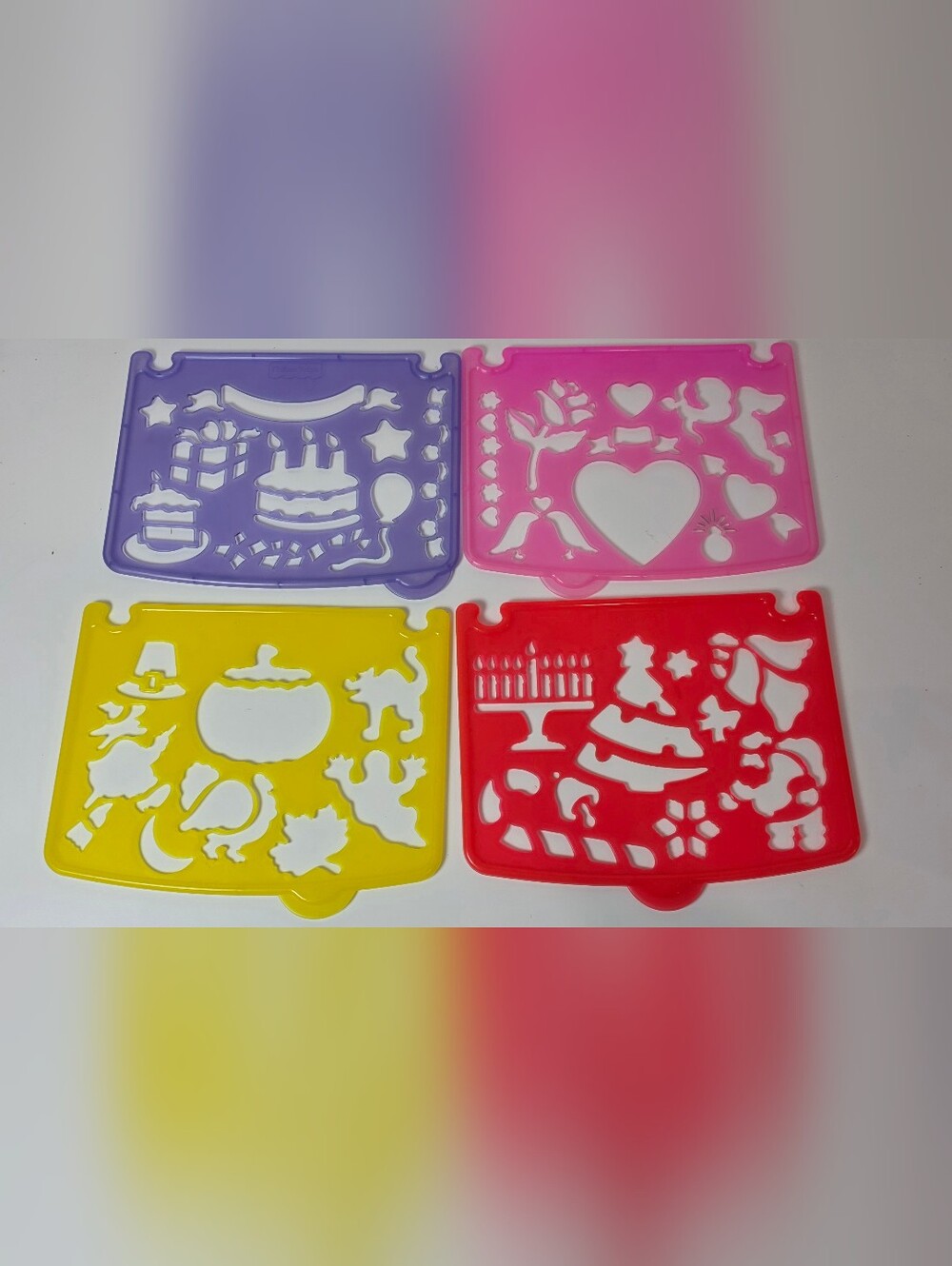 Vintage 1995 Fisher-Price Stencils